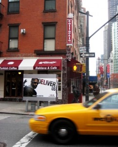 Gulluoglu Baklava & Cafe on 52nd St and 2nd Ave.