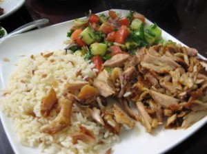 bay ridge gyro You can order the chicken gyro on a platter with rice (as we did) or as a pita sandwich.