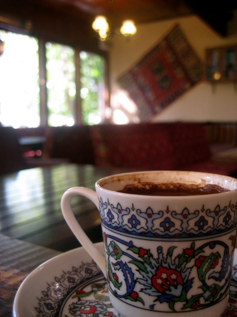 Turkish coffee in Istanbul