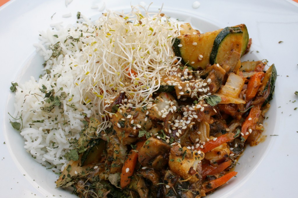 Indian subji curry at W-Der Imbiss