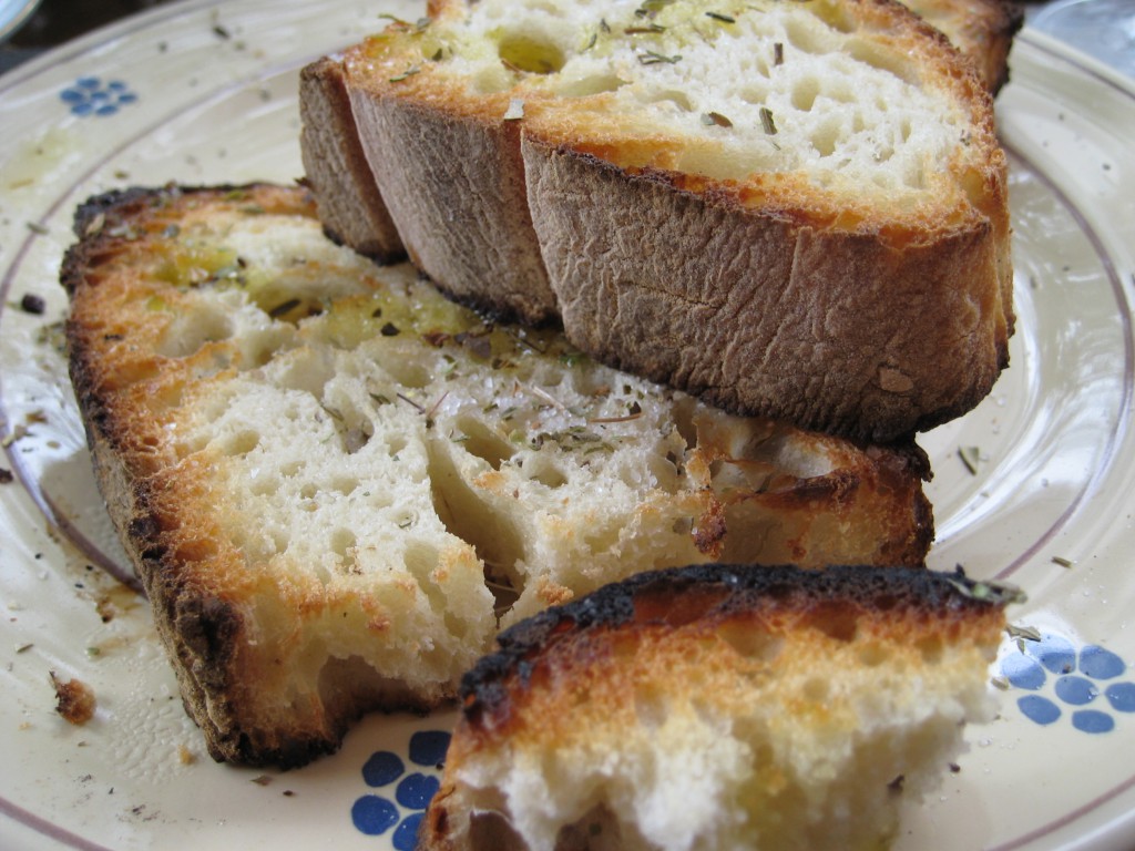 Bread goes with everything in Bulgaria.