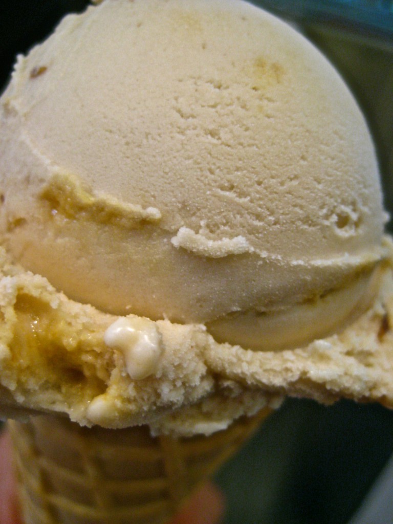 Walnut gelato from Rosa Canina.