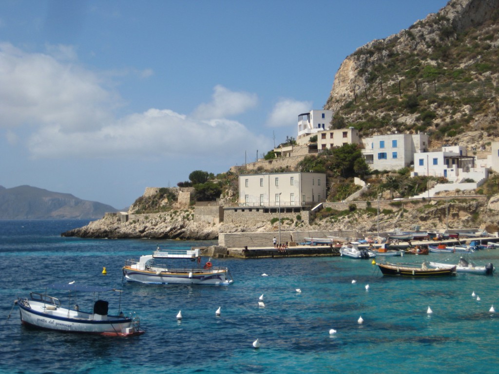 Off the coast of Trapani, Sicily not far from where I finished the first draft of Driving Hungry.