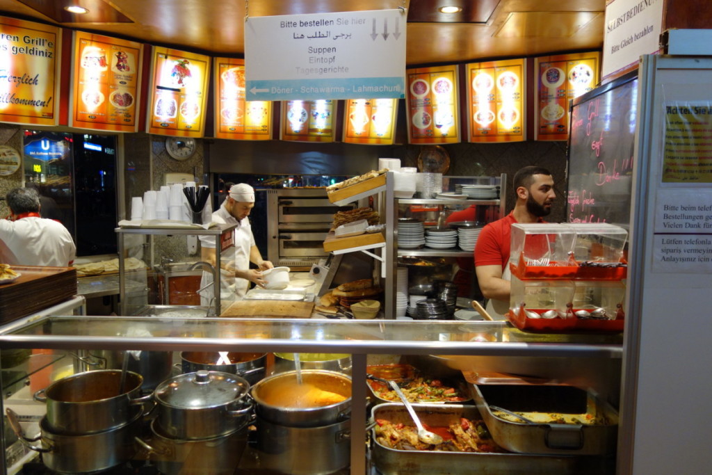 The kitchen at Imren Grill